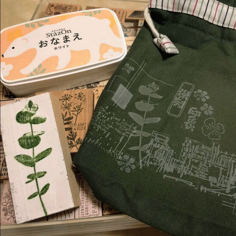Almohadilla de Tinta Animal Versátil Tsukineko StazOn ONAMAE4
