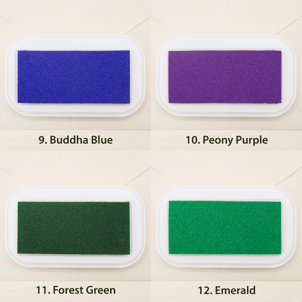 Custom Botanical Library Rubber Stamp (14 designs) sku3
