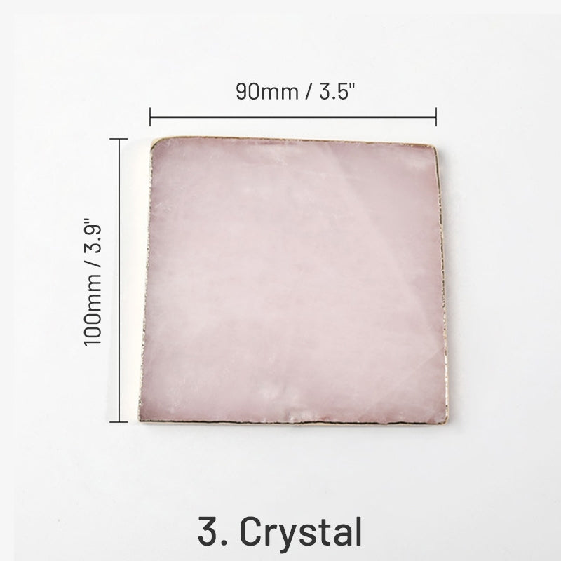 Almohadilla de Tinta para Desmoldeo de Sello de Lacre de Ágata Cristal sku-3