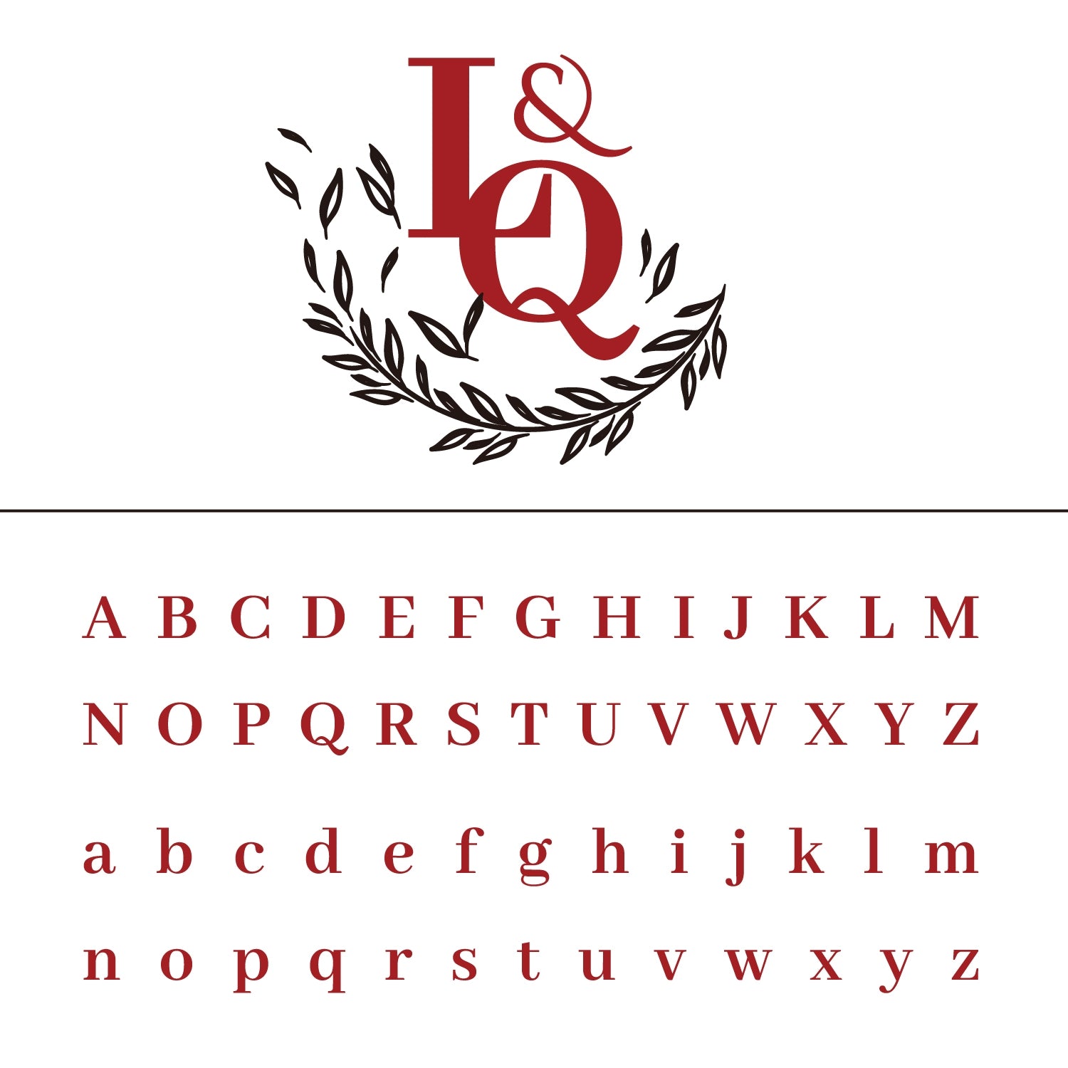 Custom Falling Olive Branch Wedding Monogram Wax Seal Stamp 11