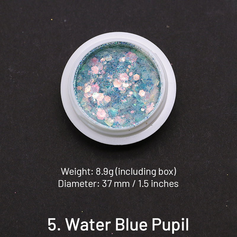 Decoración de Colorante para Sello de Lacre Polvo de Purpurina Lentejuelas sku-5