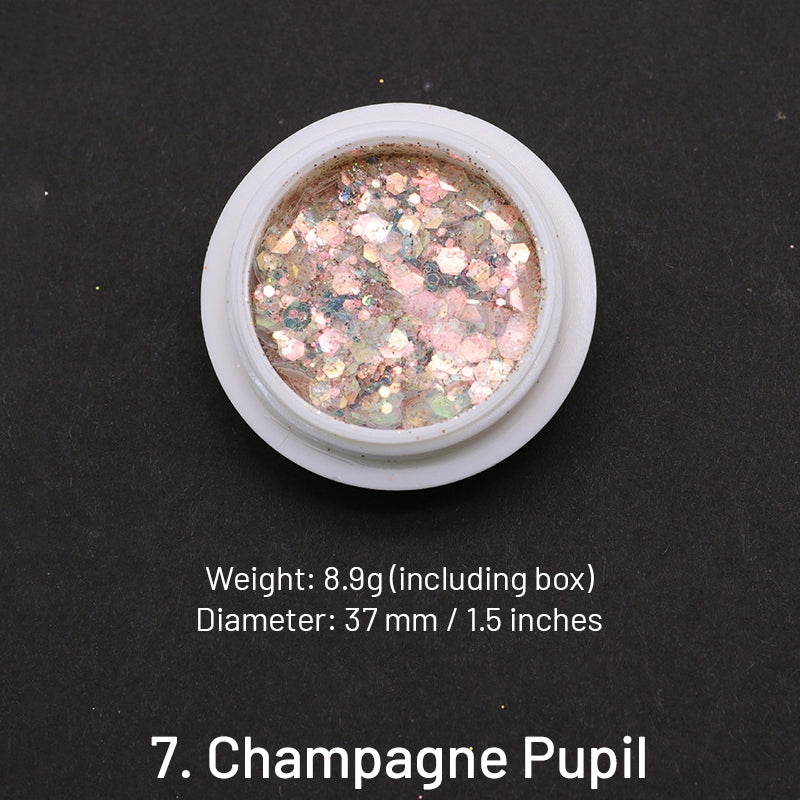 Decoración de Coloración de Sello de Lacre Polvo de Purpurina Lentejuelas sku-7