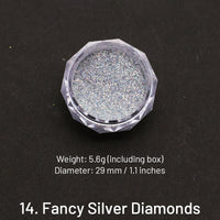 14. Diamantes de Plata Elegantes