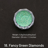 18. Diamantes Verdes Elegantes