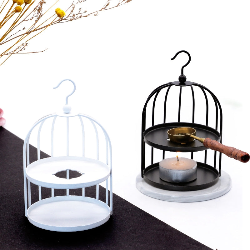 Hornillo para Lacre Artístico Retro Estilo Europeo Jaula de Pájaros b3
