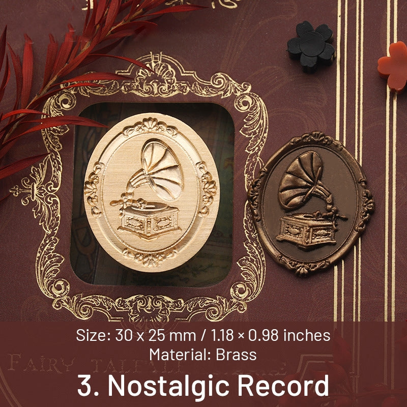 Sello de Lacre de Dama en Relieve 3D (6 Diseños) sku-3