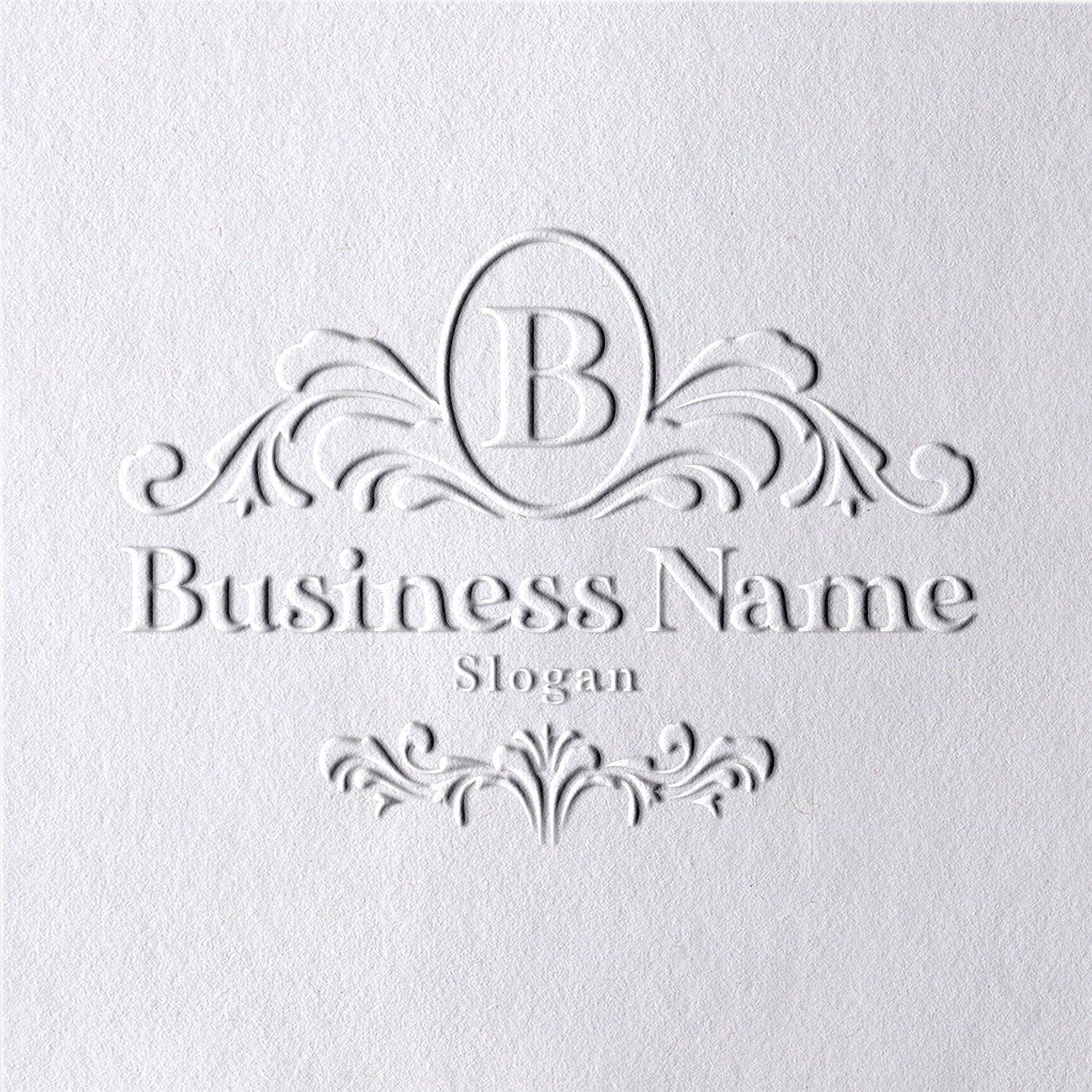 Sello en seco de Logo Personalizado - Estilo 13 131