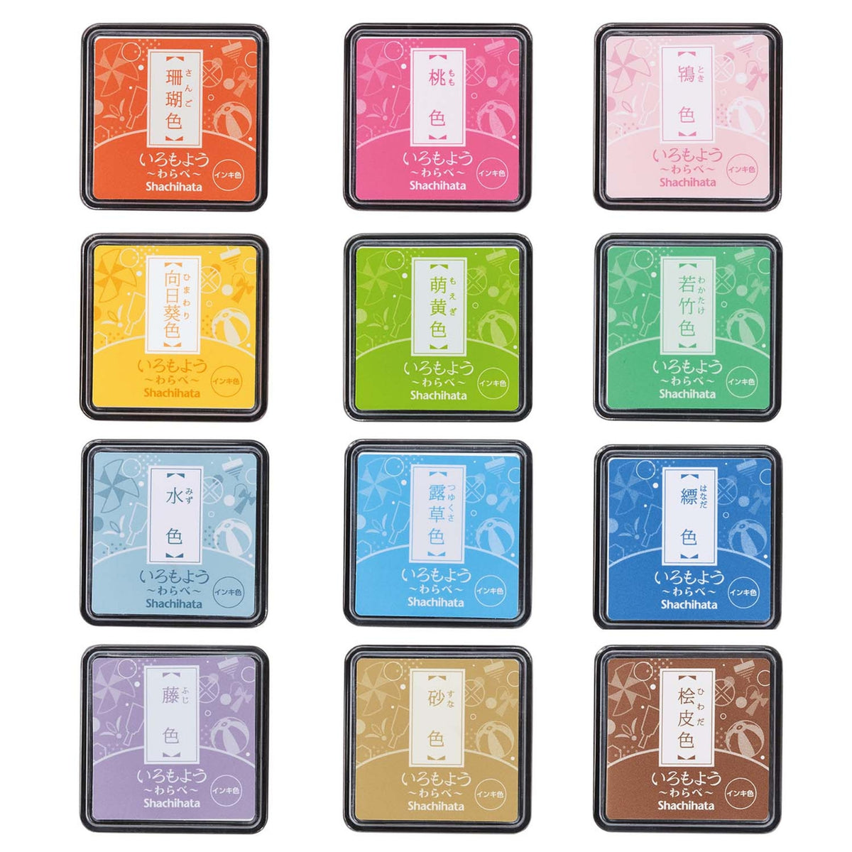 Almohadilla de Tinta a Base de Aceite Mini Japonesa Shachihata para Sello de Caucho 111111