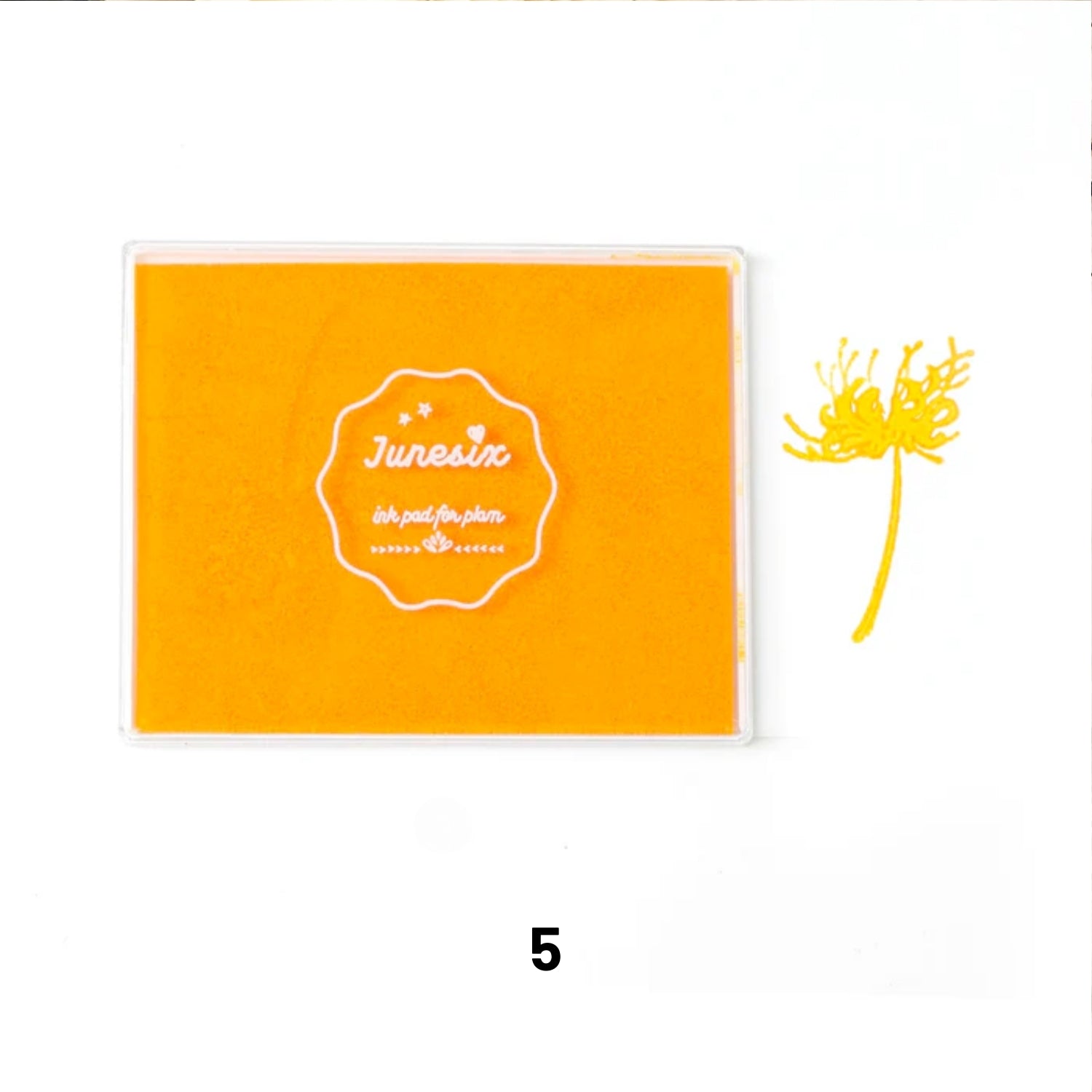 Large Finger Painting Washable Oil-based Ink Pad 6