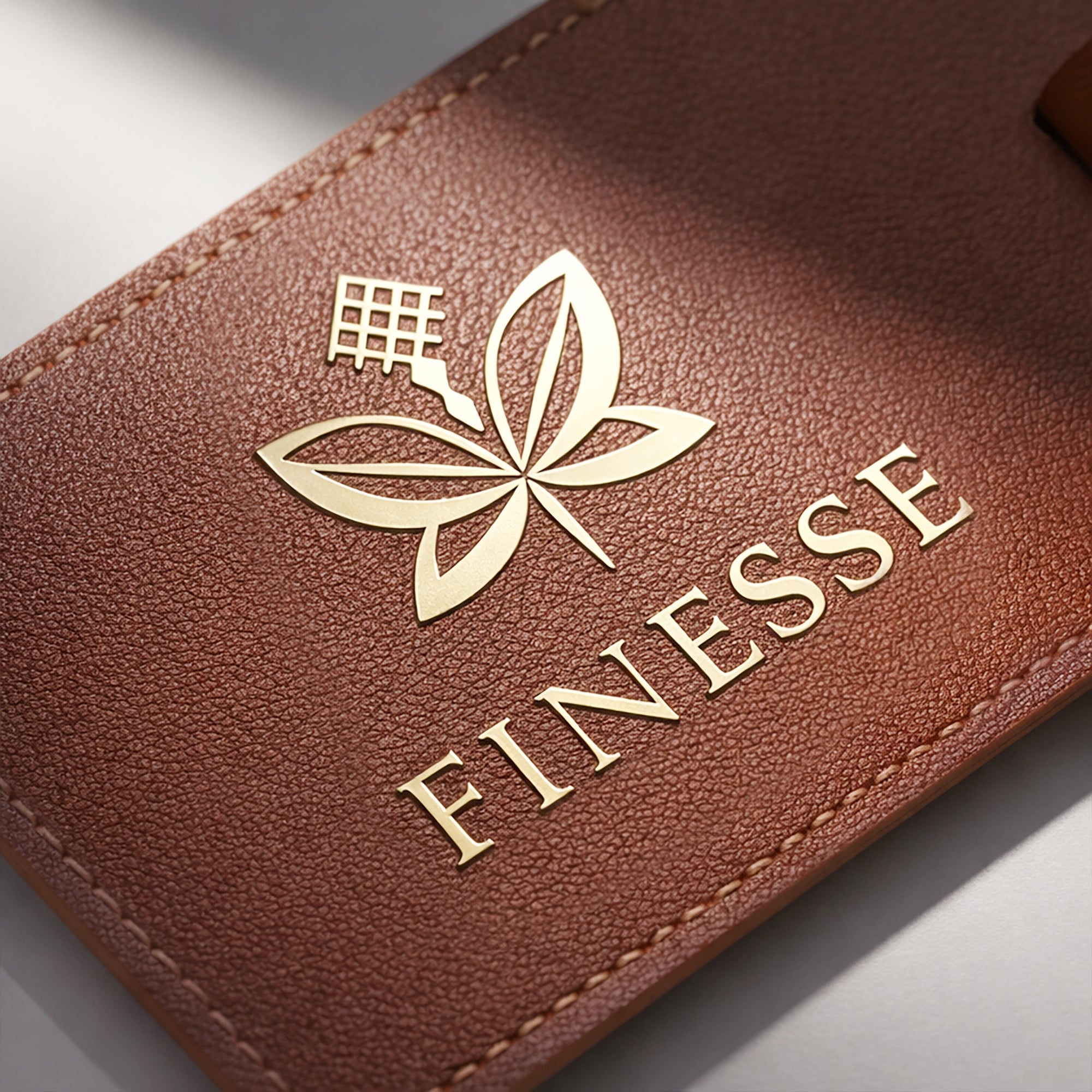 Pegatinas de Transferencia Autoadhesivas Personalizadas con Logo Empresarial Metálico 3D1