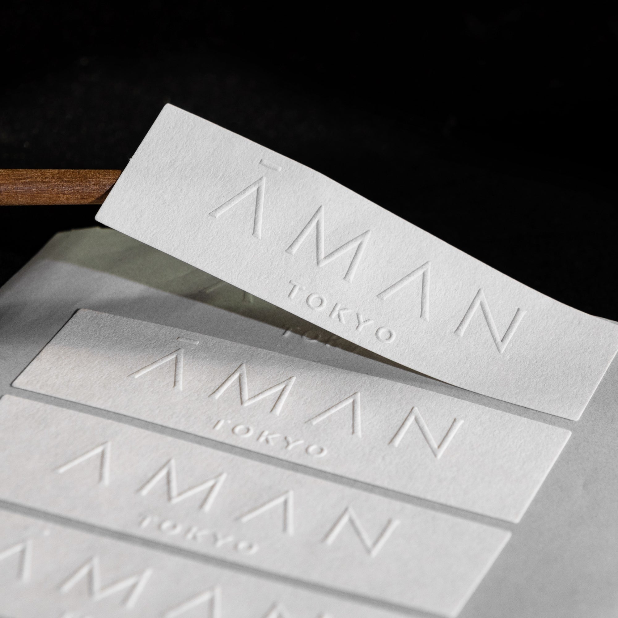 Custom Embossed Textured Sticker - Eco-Friendly Branding Label78