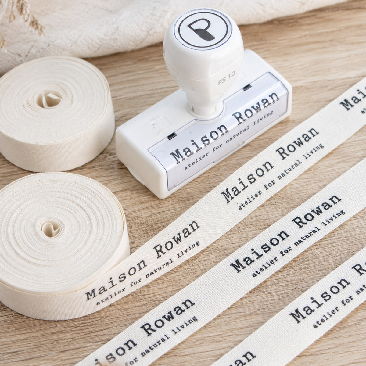 Custom Logo Self-Inking Fabric Stamp52