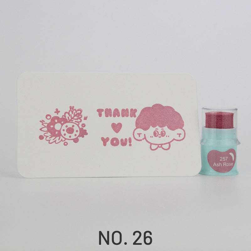 Almohadilla de Tinta para Sellos con Dedal Lindo (35 Colores)26