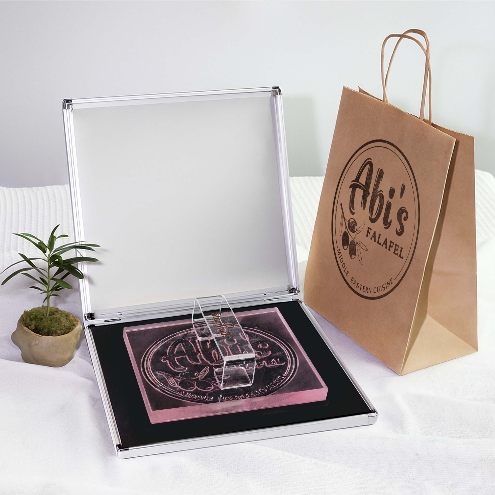 Extra Large Quick-Dry Multi-Color Ink Pad with Metal Case26