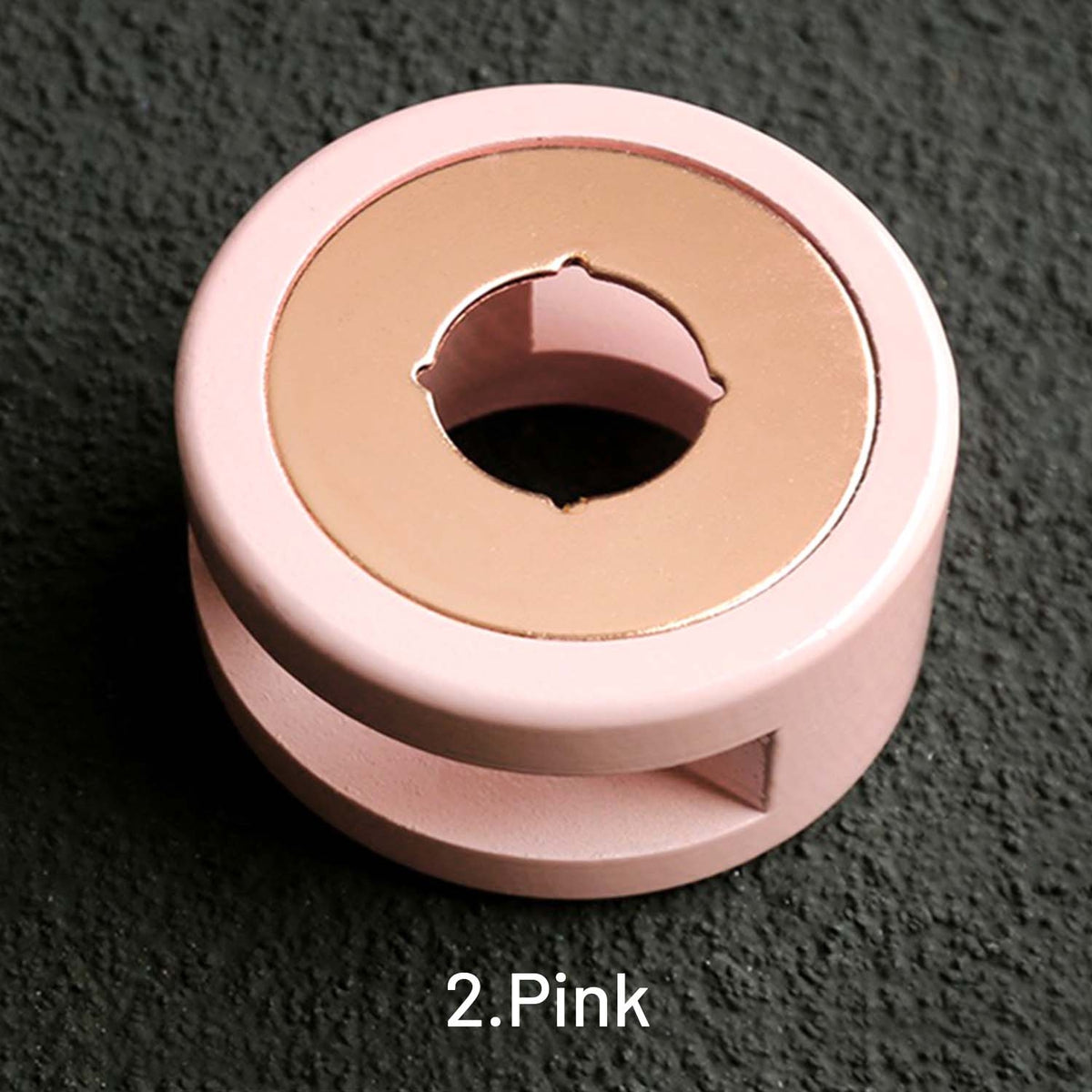 Hornillo para lacre de fusión de lacre de madera maciza2.Rosa