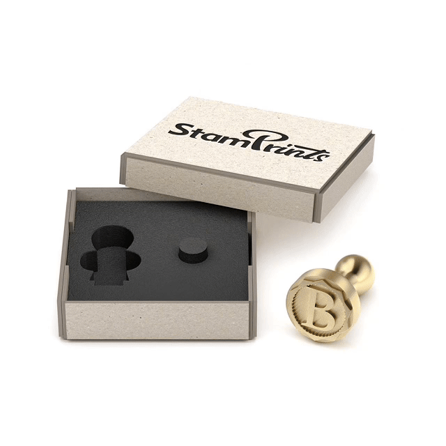 escaparate del paquete de regalo de sello de caucho de hielo personalizado