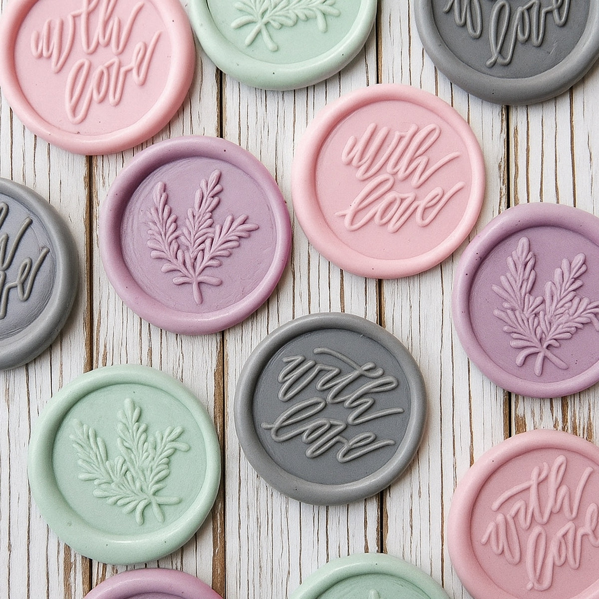 stamprints Custom Design Self-Adhesive Wax Seal Stickers 3